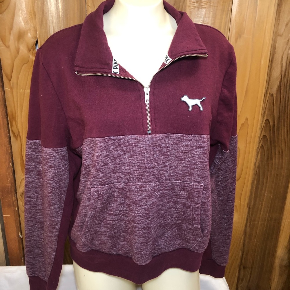 VS Pink pull over sweater